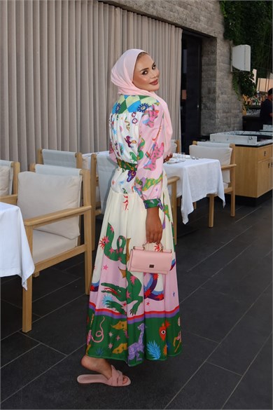 Pinky Elbise