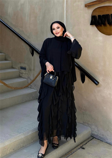 Mour Etekli Takım Siyah 