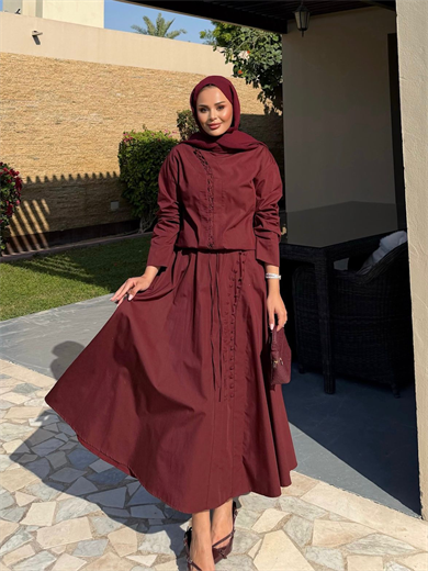 Sokrat Etekli Takım Bordo