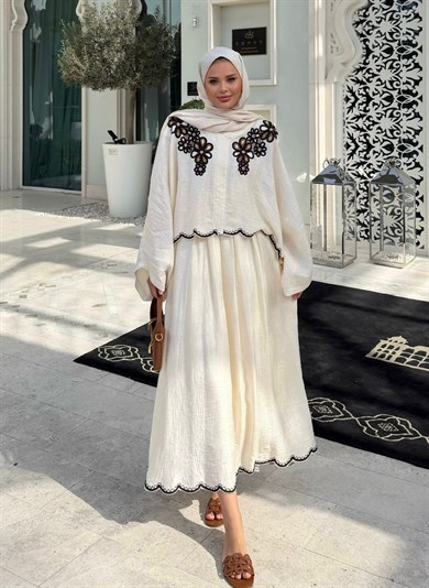 Gant Etekli Takım Bej