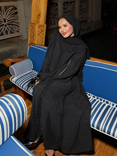 Efru Etekli Takım Siyah