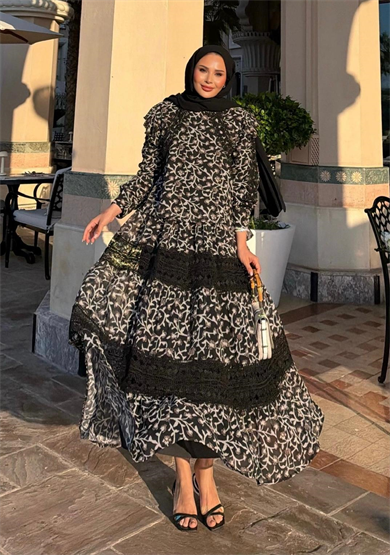 Farah Etekli Takım Siyah 