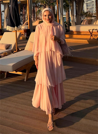 Nora Etekli Takım Pembe