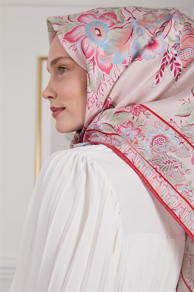 ETRO TWİLL İPEK EŞARP PEMBE 