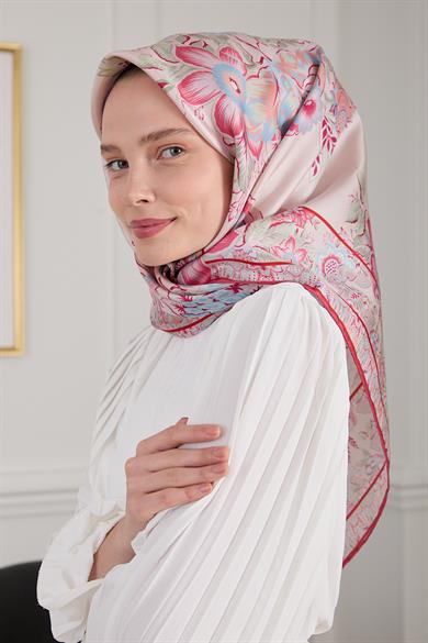 ETRO TWİLL İPEK EŞARP PEMBE 