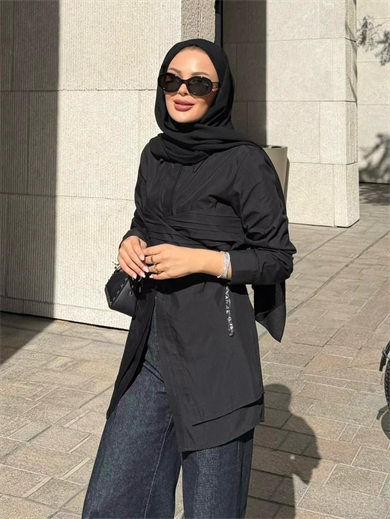 Street Gömlek Siyah