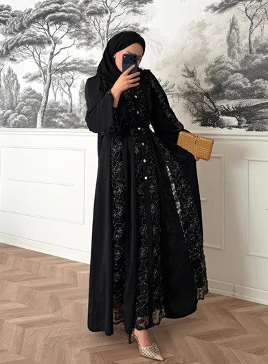 Prenses Elbise Siyah