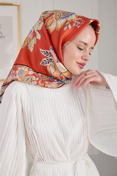 ETRO TWİLL İPEK EŞARP KİREMİT