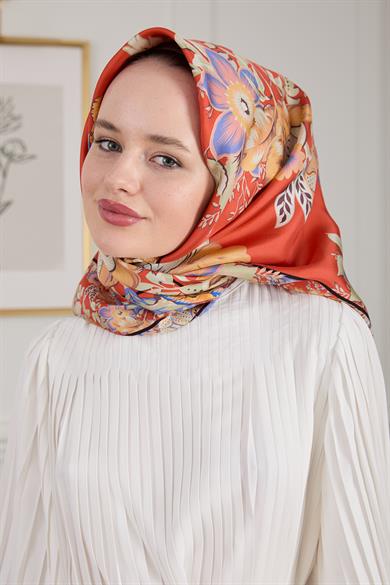 ETRO TWİLL İPEK EŞARP KİREMİT