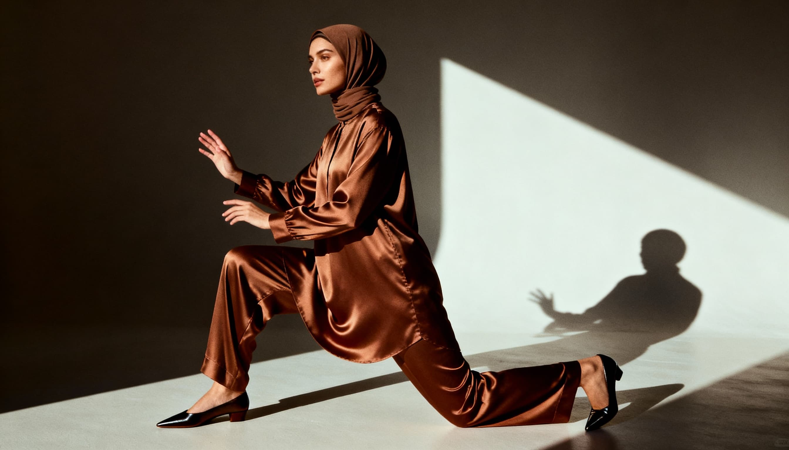 Ofis Tarzına Uygun Tesettür Tunik Kombinleri 