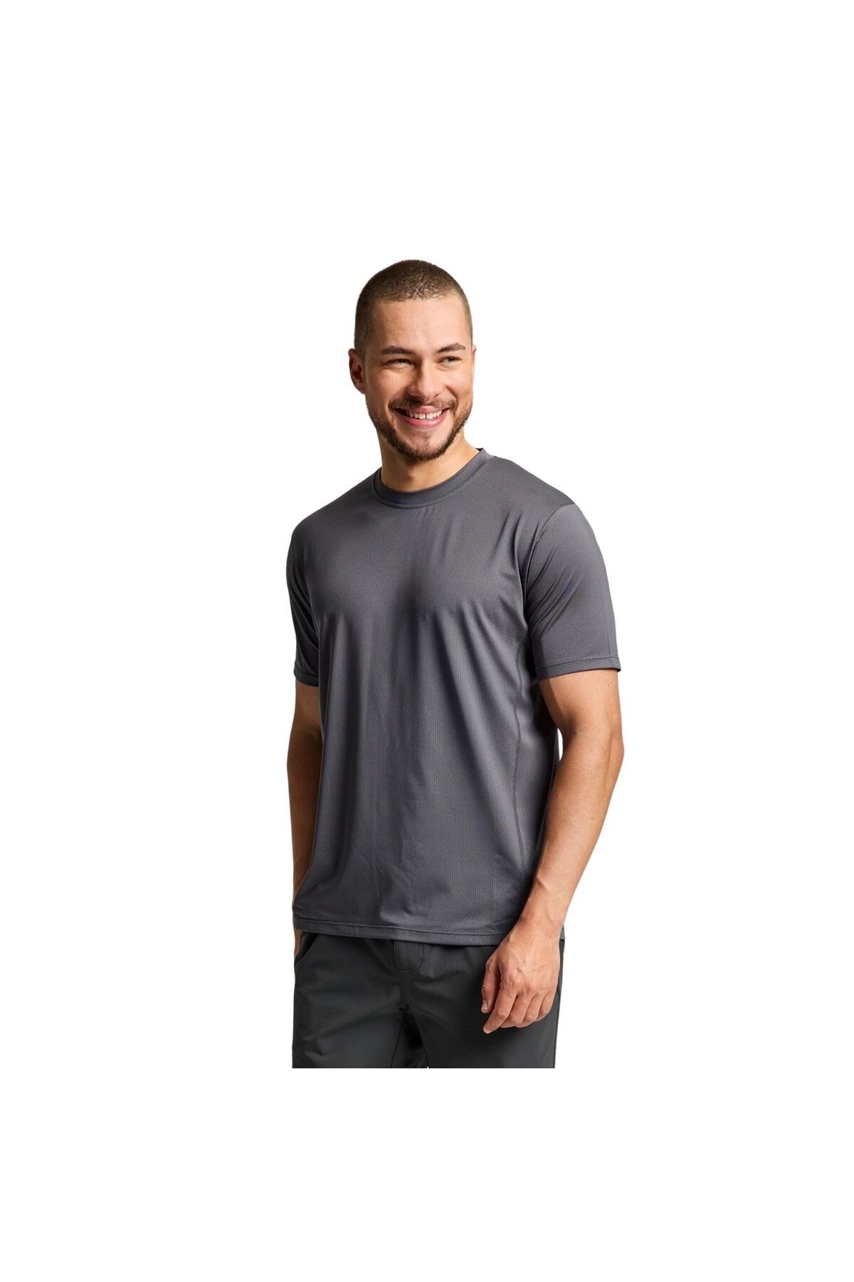 Crew Sunblock Erkek Gri Tişört ERKEK T-SHIRT A112002S00