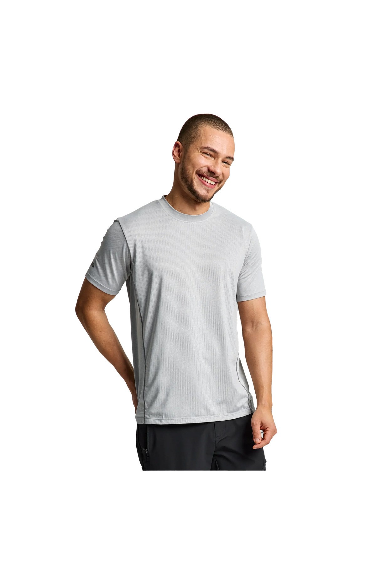 Crew Sunblock Erkek Gri Tişört ERKEK T-SHIRT A112002S00