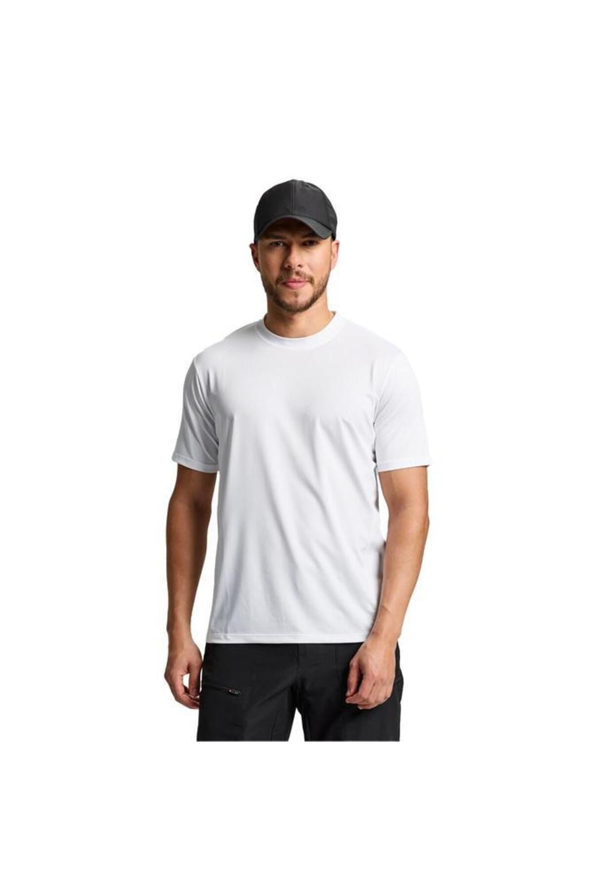 Erkek Beyaz Crew Sunblock Ss Tshirt A112002s00-103