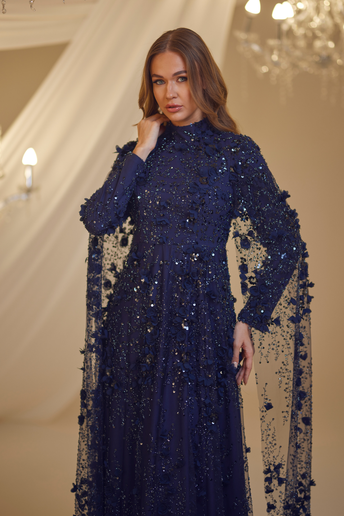 Afife Abiye Lacivert