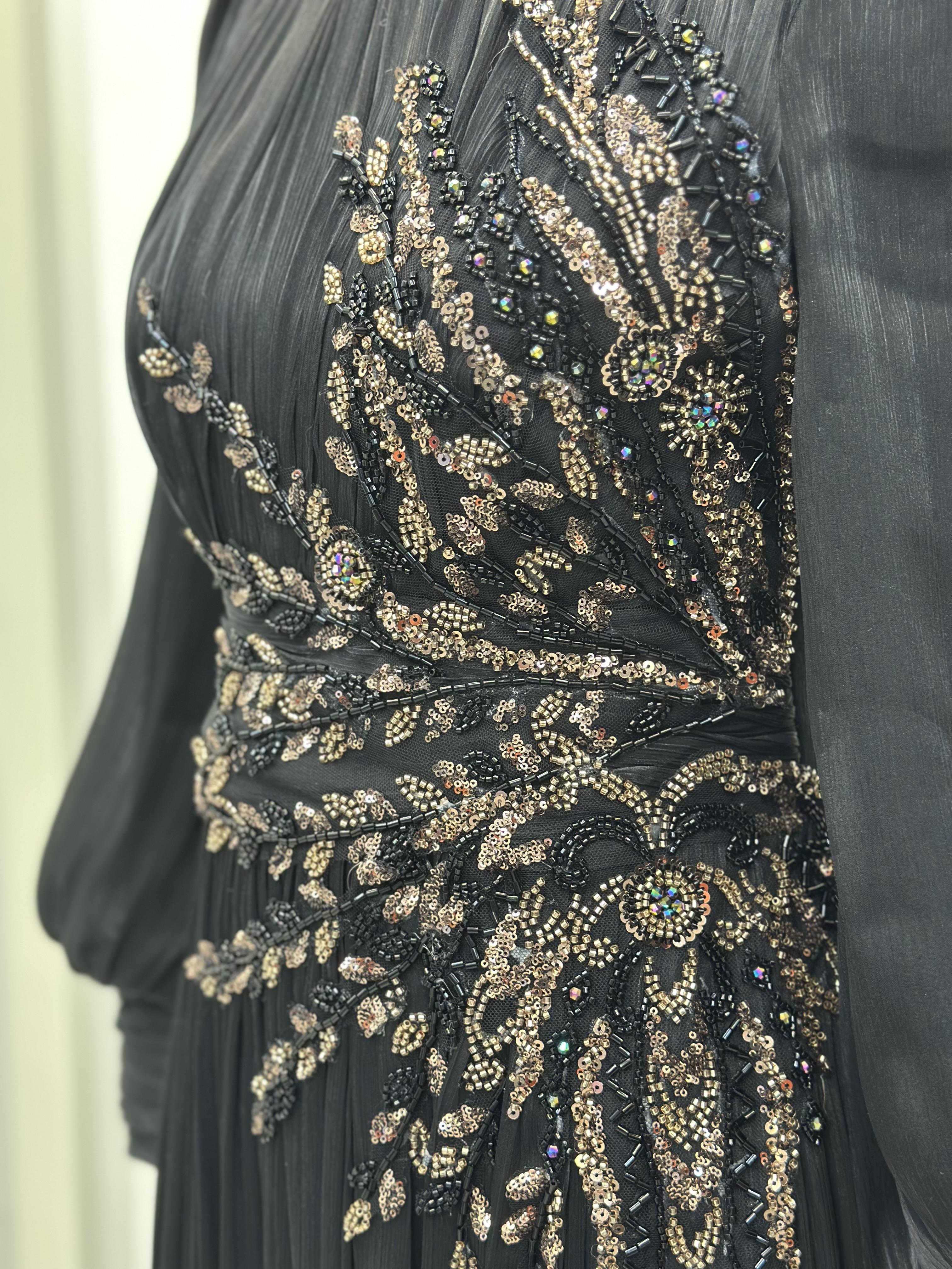 Astoria Abiye Siyah-Gold