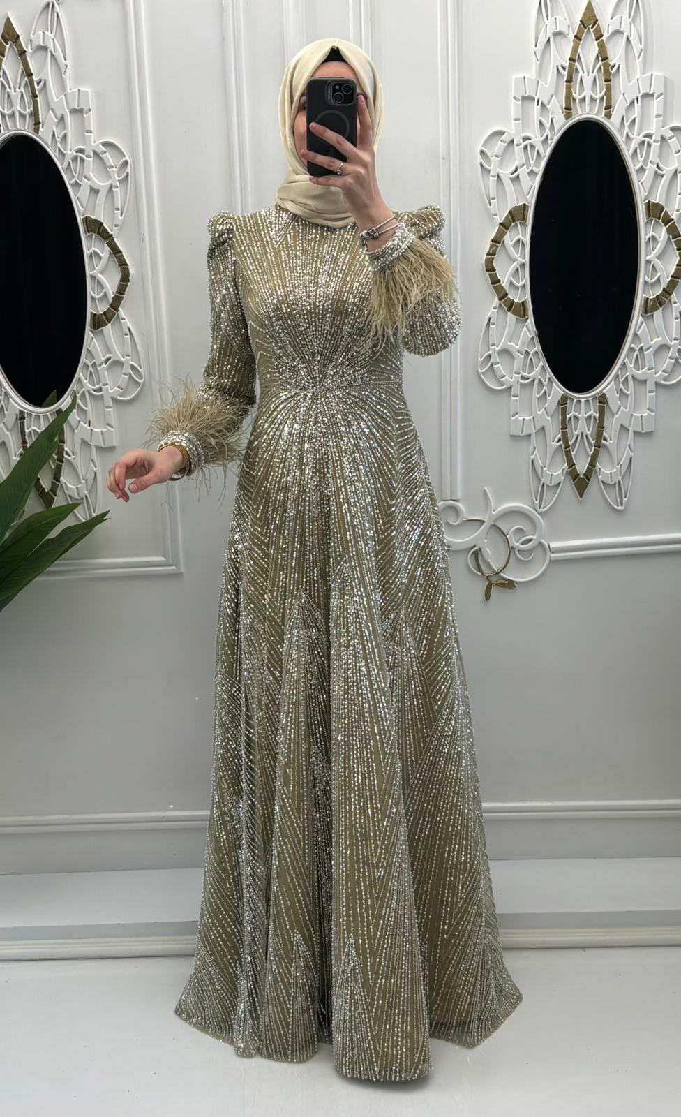 Aygen Abiye Çağla Yeşili