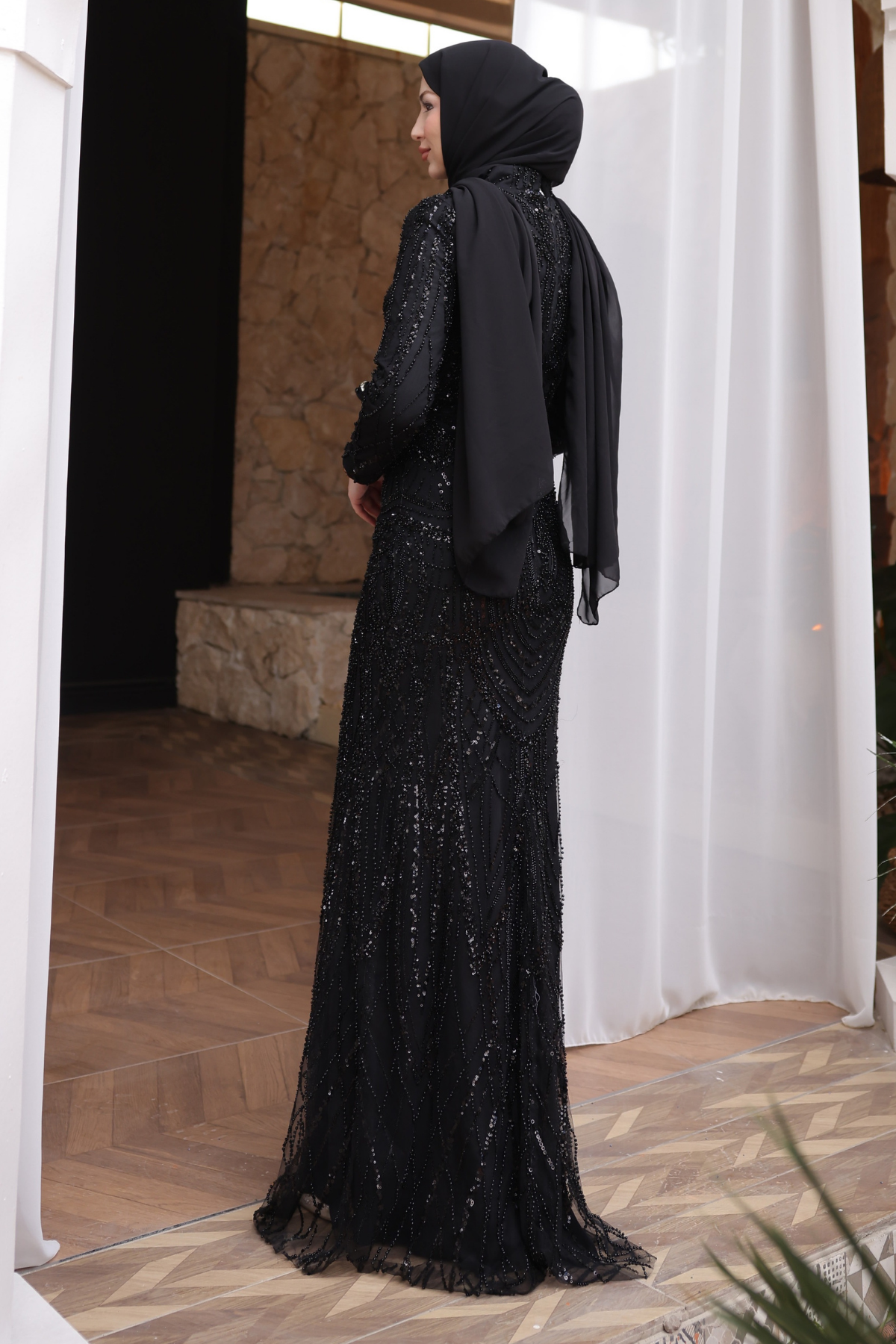 Ceylin Abiye Siyah