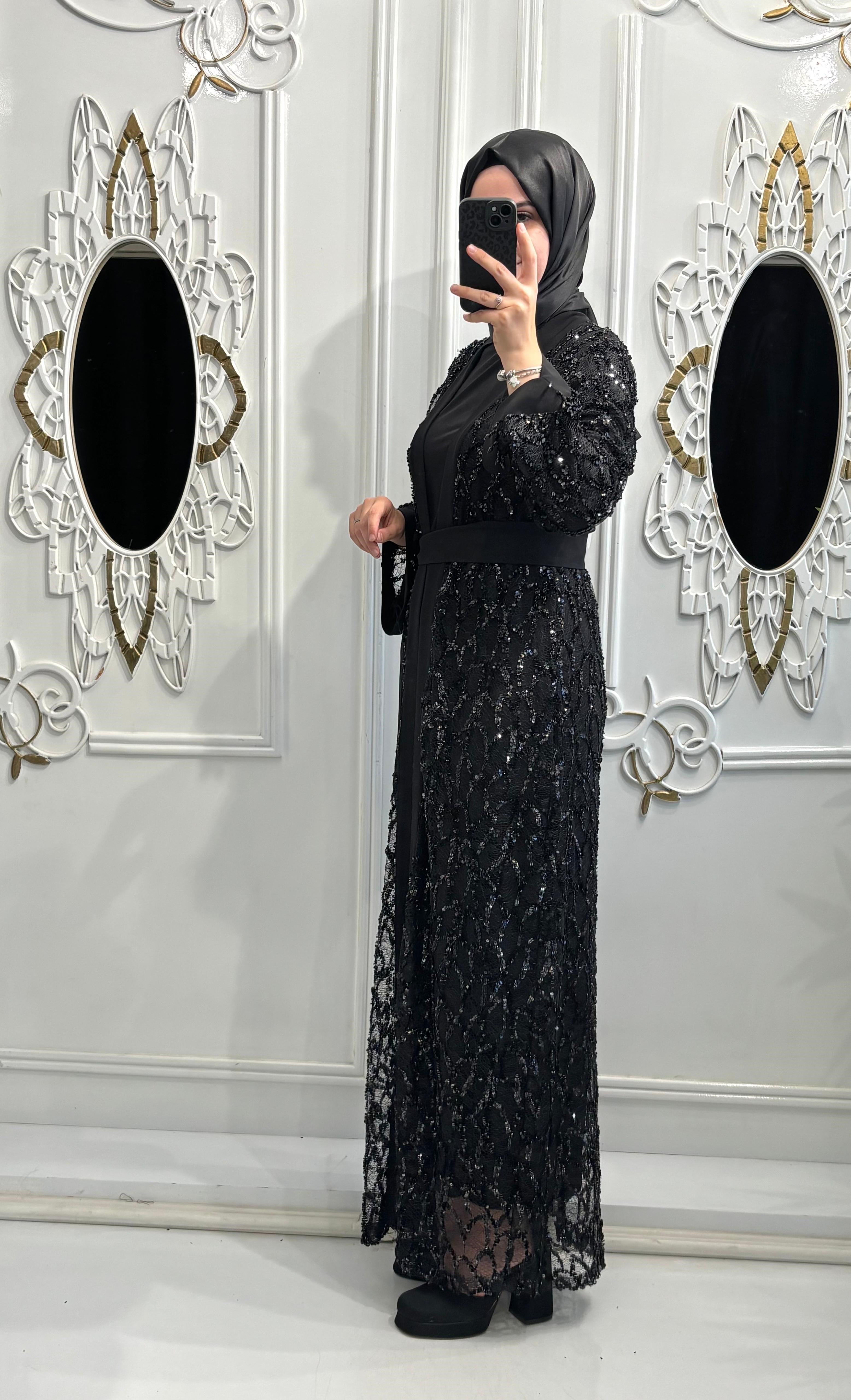 Elora Abaya Siyah
