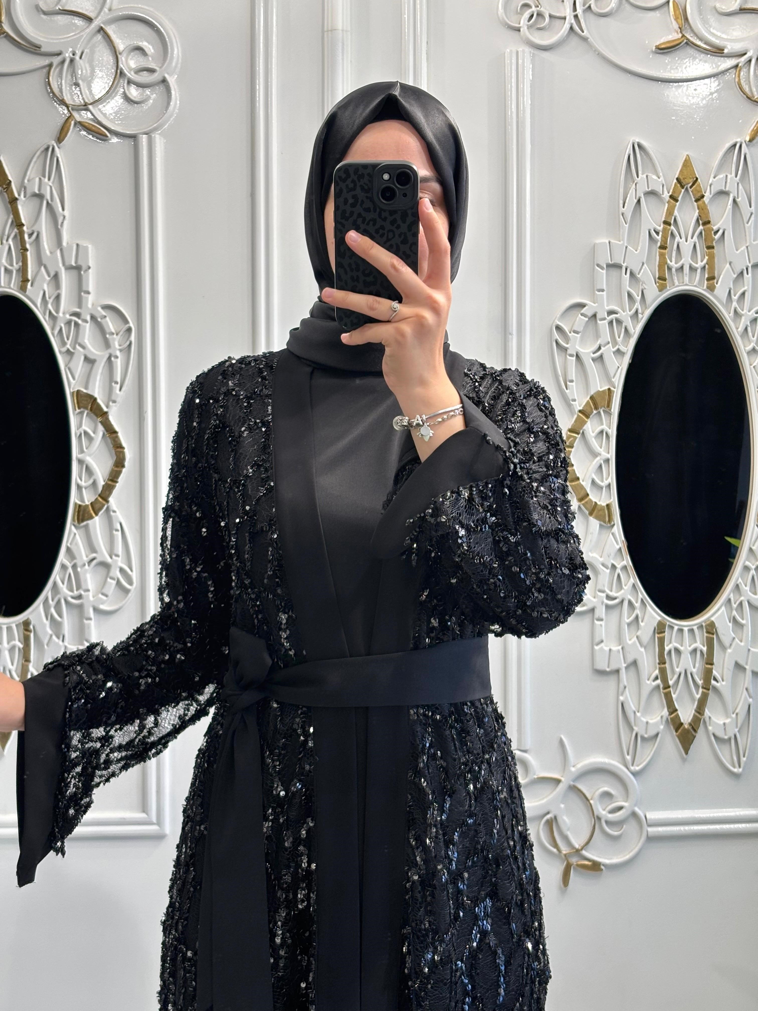 Elora Abaya Siyah