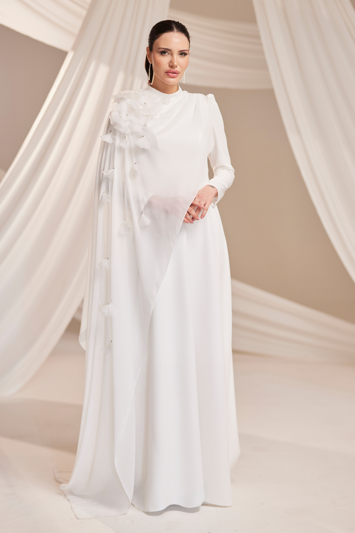 Kardelen Abiye Beyaz