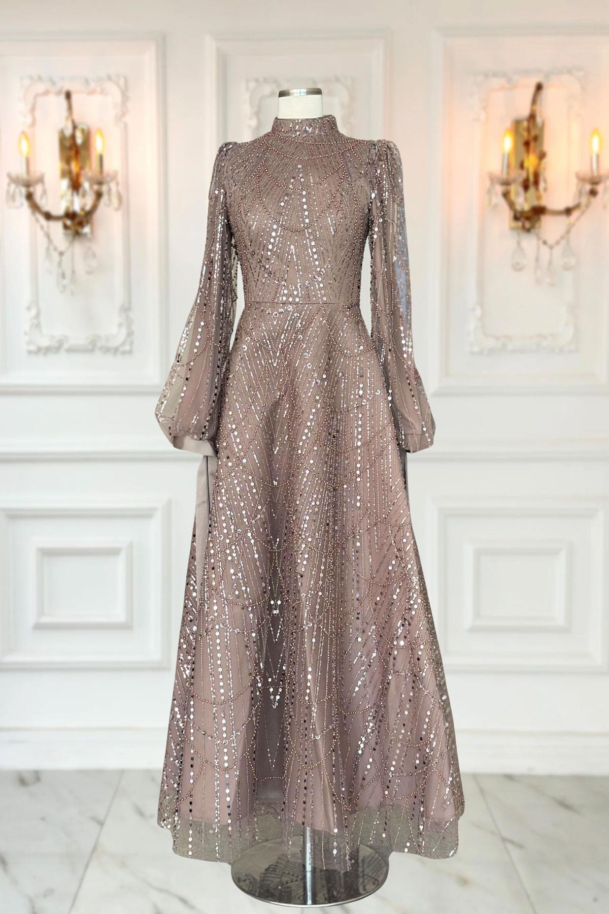 Karina Abiye Elbise Vizon