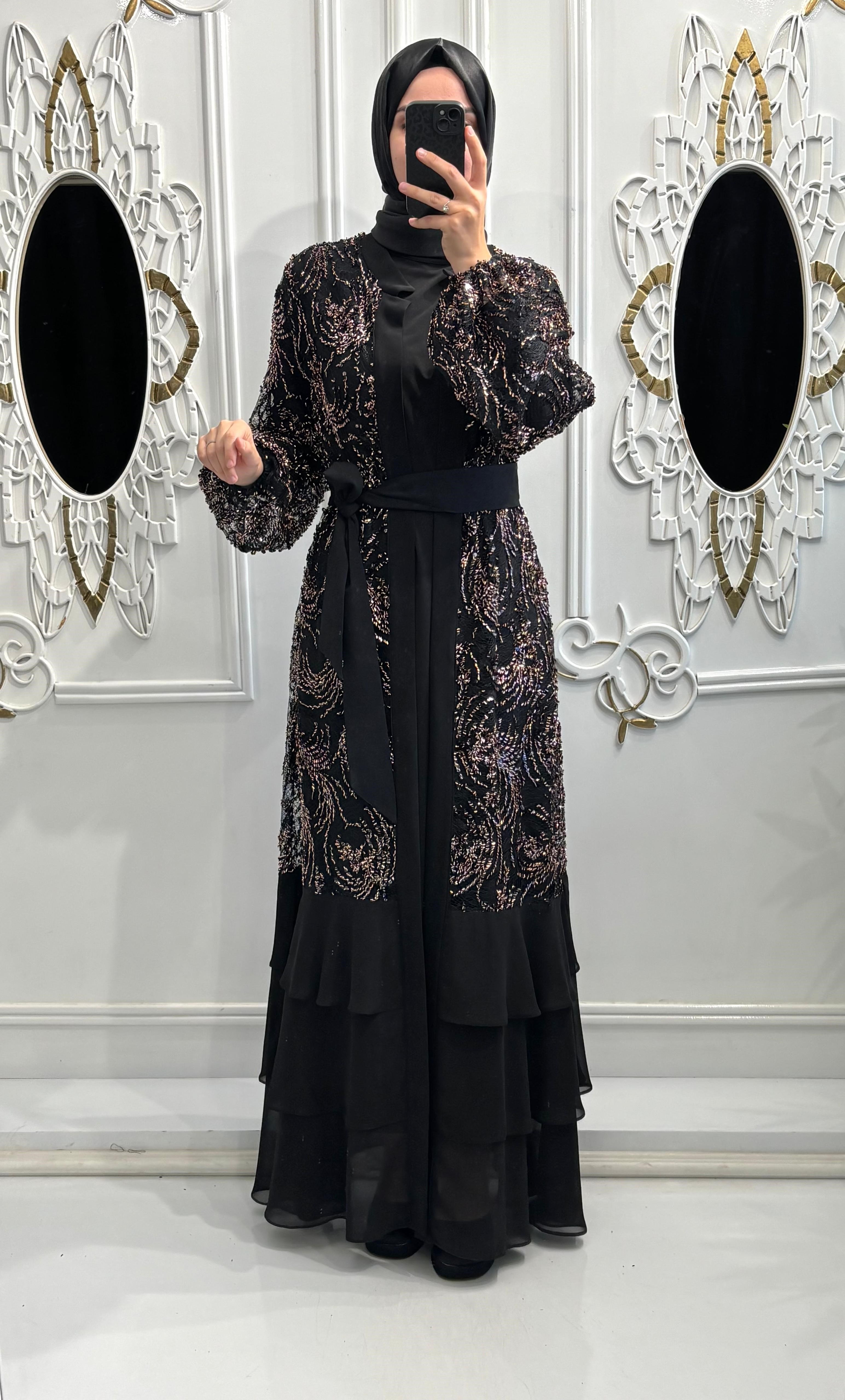 Kayra Abaya Siyah