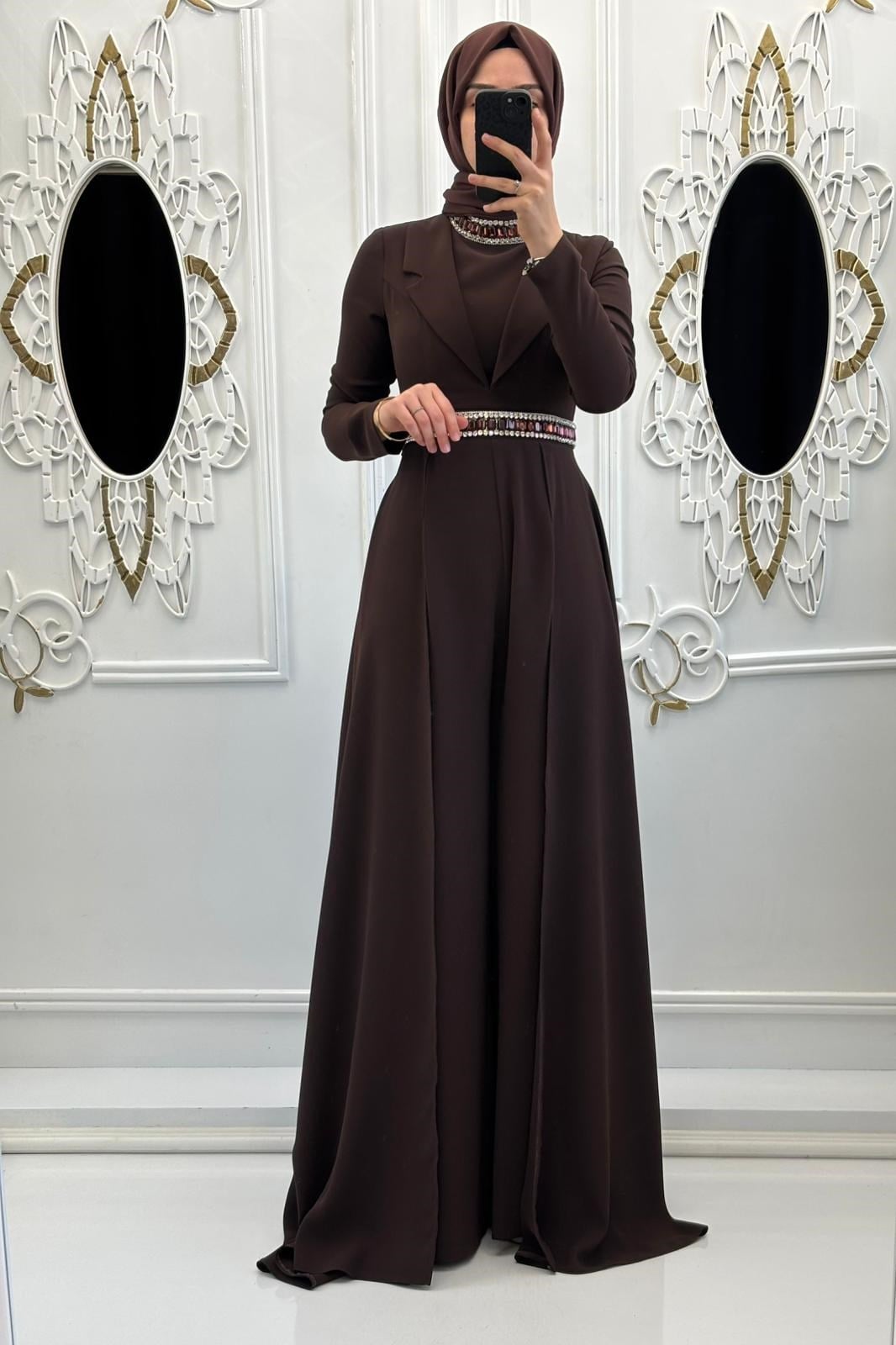 Melinda Tulum Kahverengi