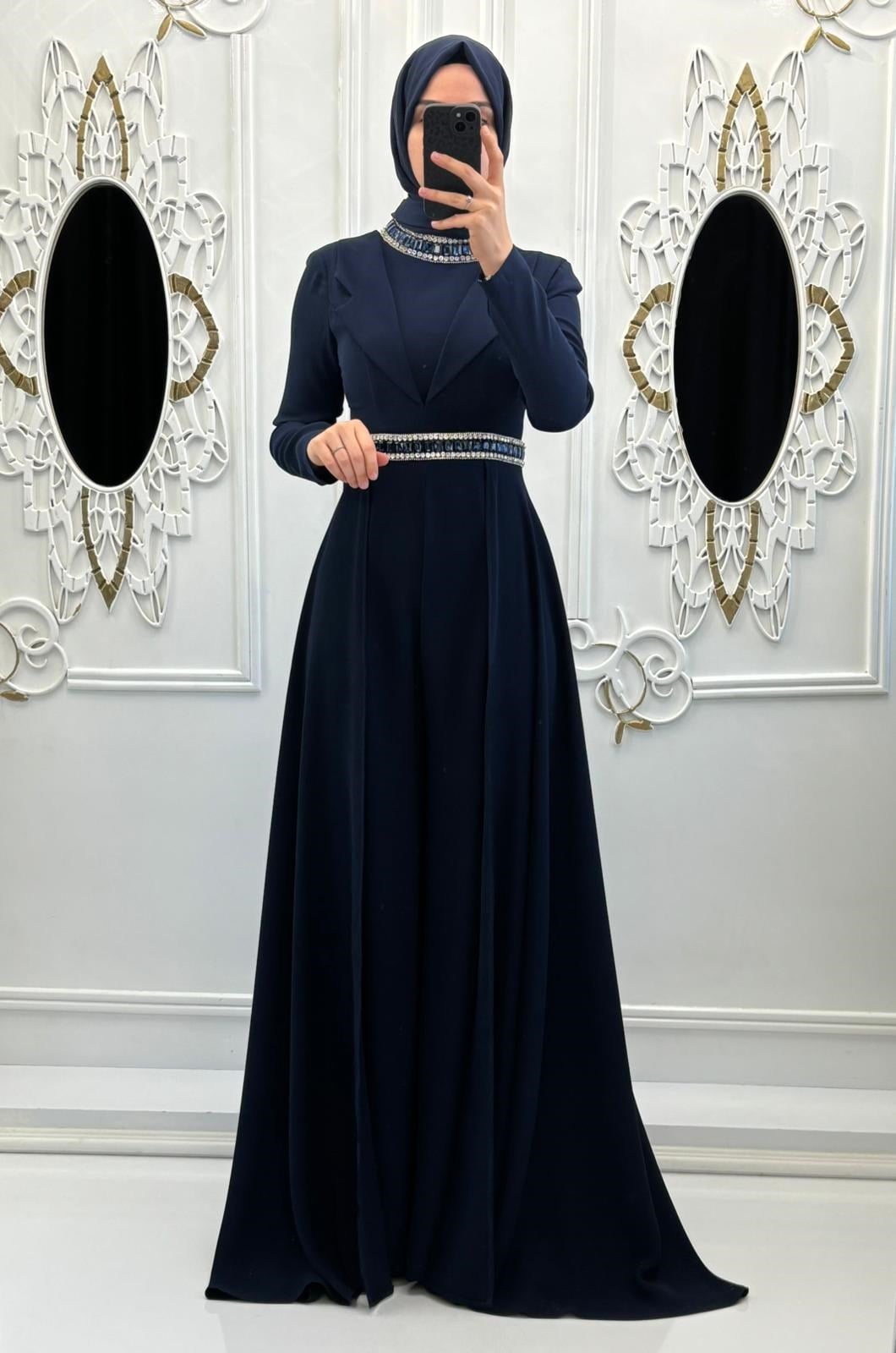 Melinda Tulum Lacivert