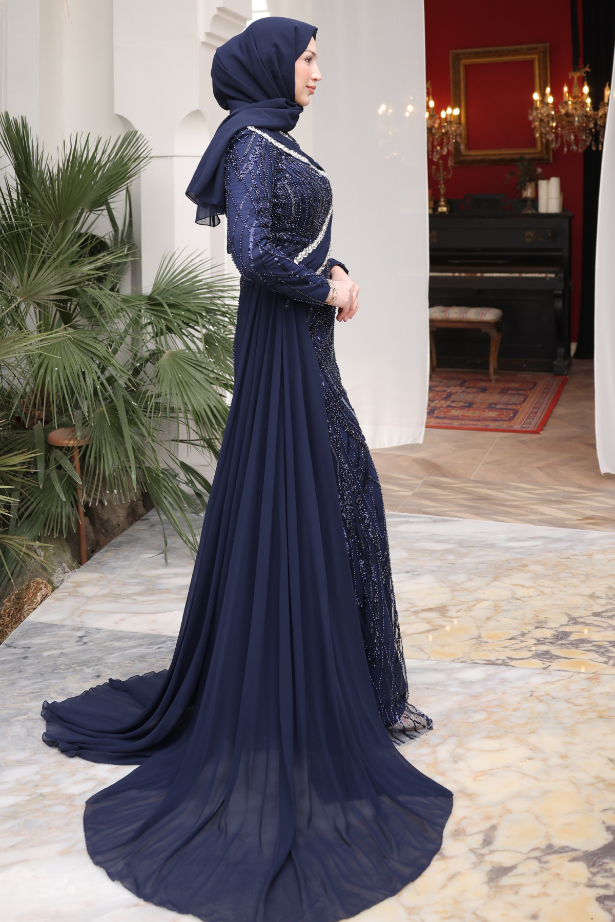 Meyra Abiye Lacivert