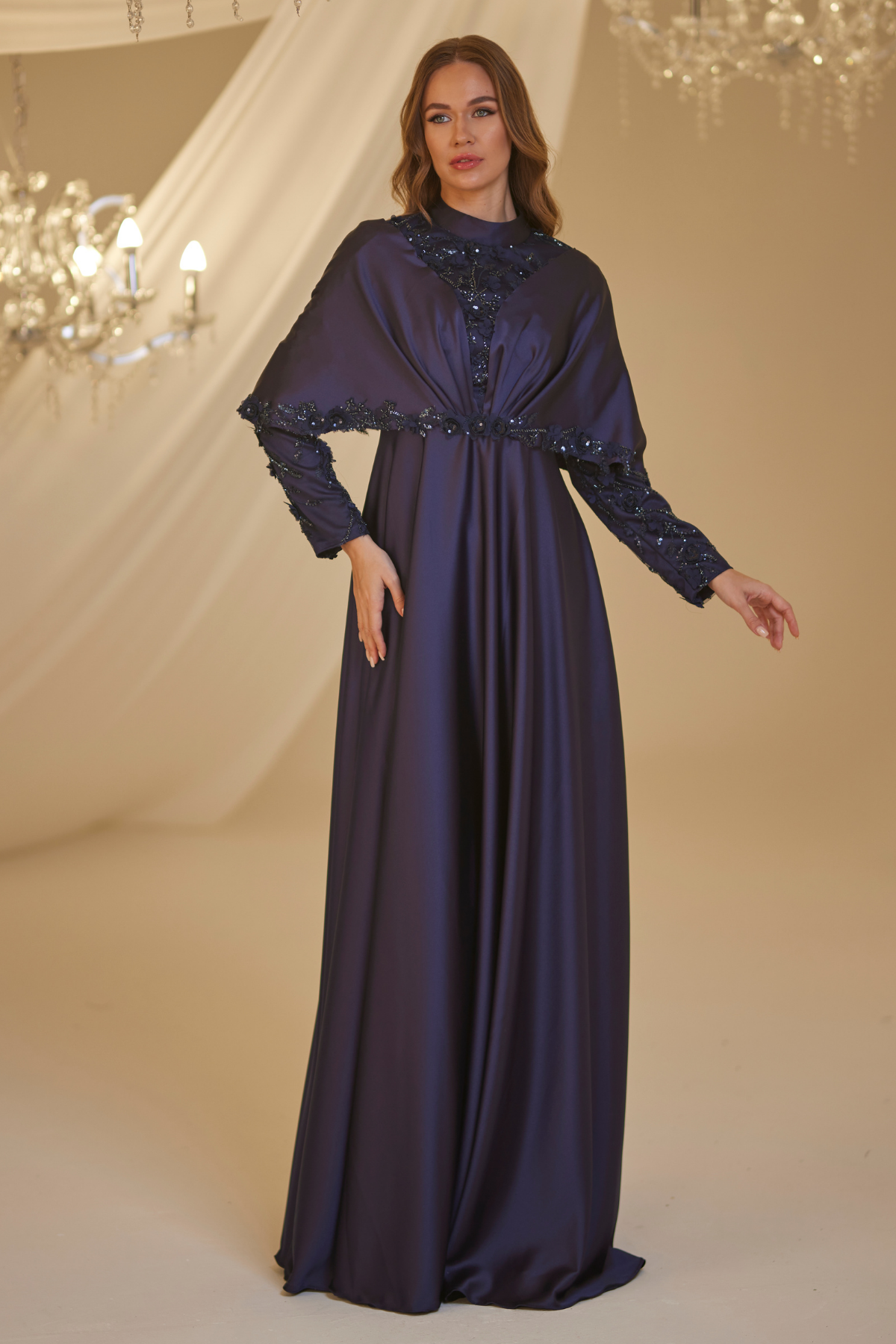 Nigar Abiye Lacivert