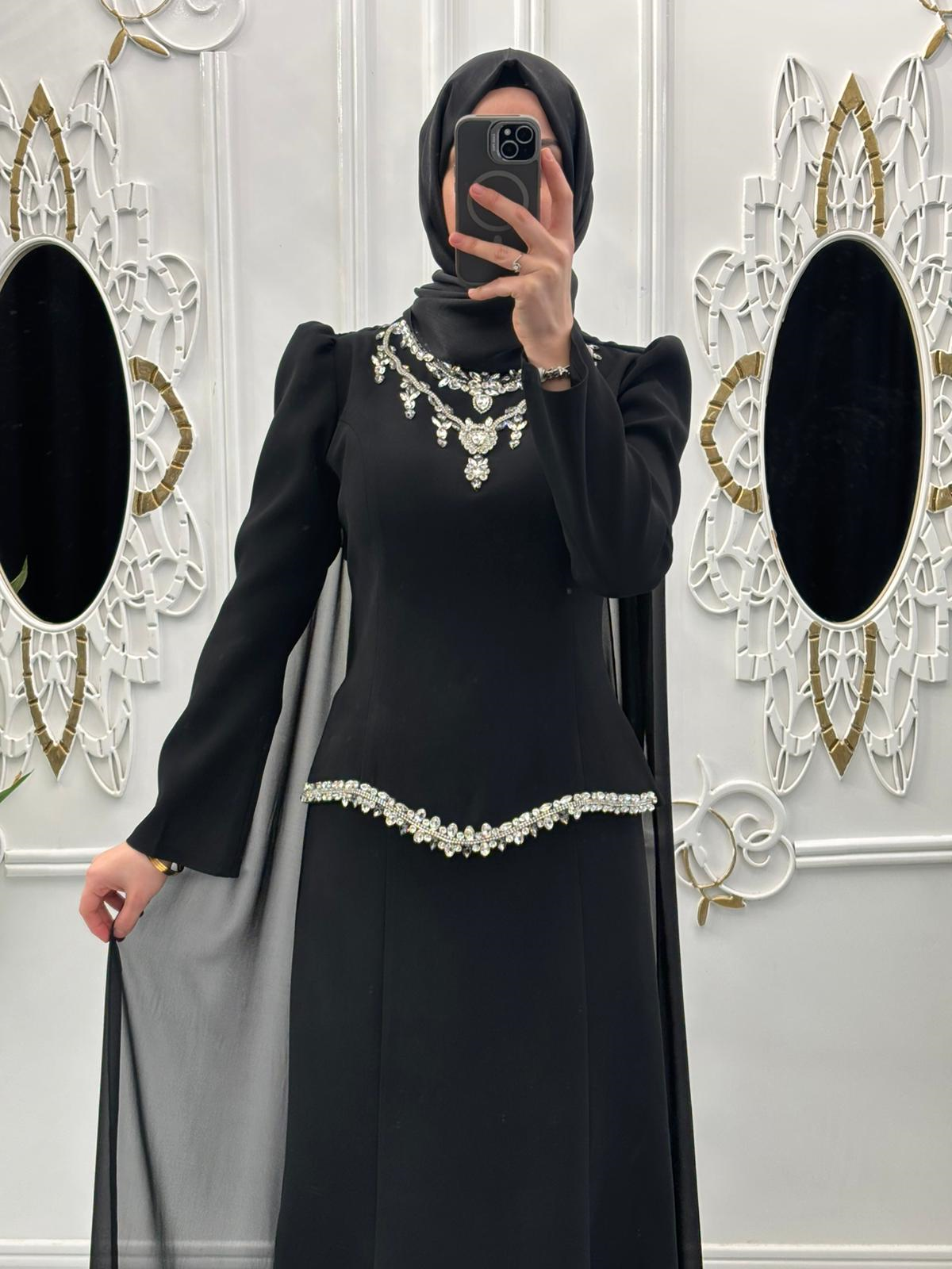 Parla Abiye Siyah