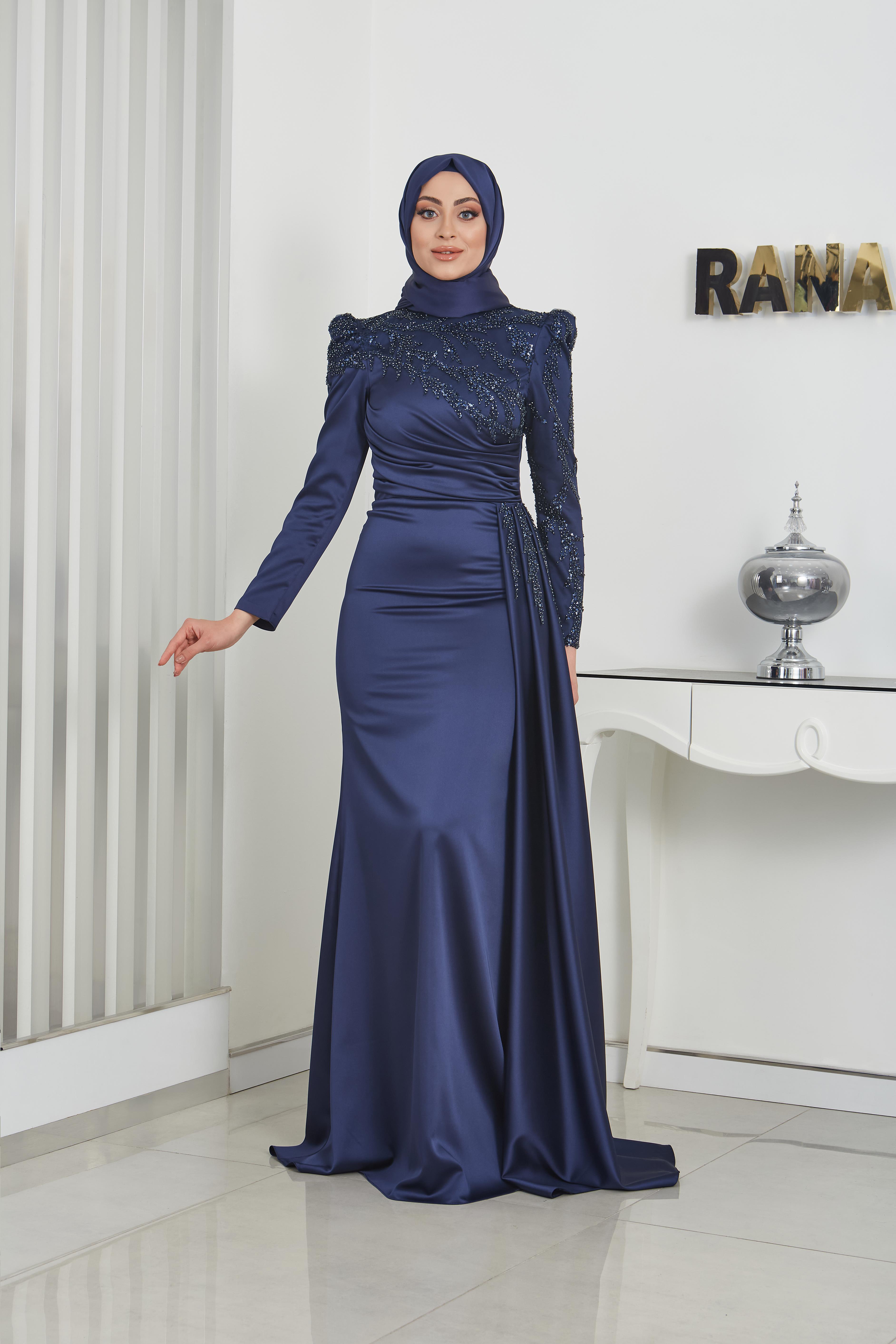 Rosa Abiye Lacivert