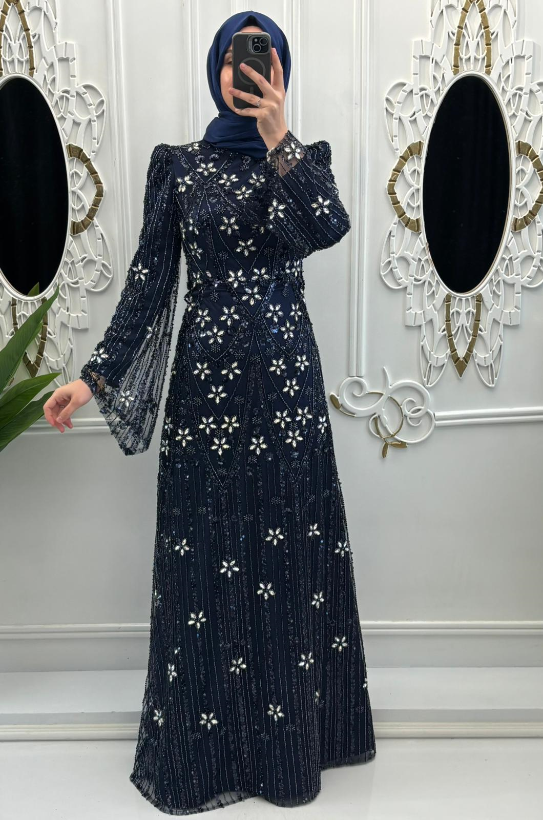 Şayeste Abiye Lacivert