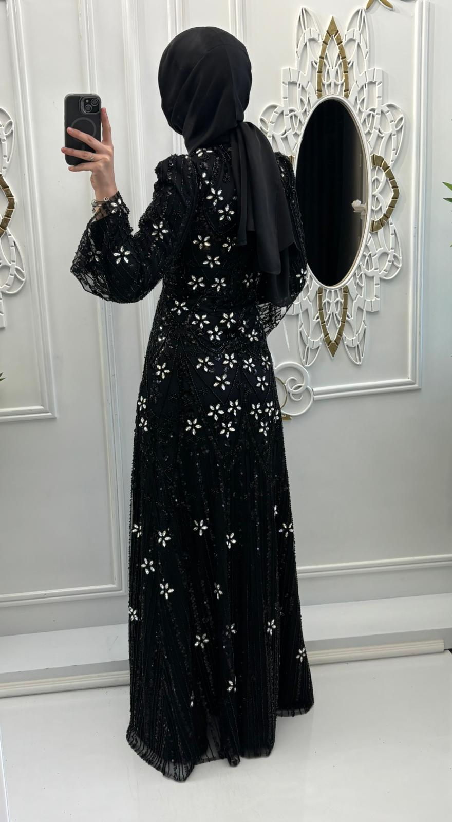 Şayeste Abiye Siyah