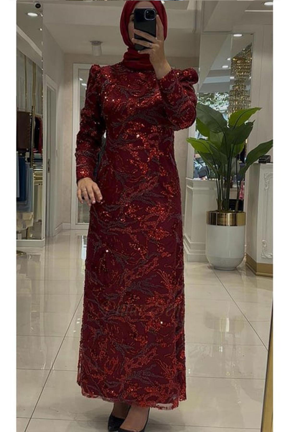 Semanur Abiye Bordo
