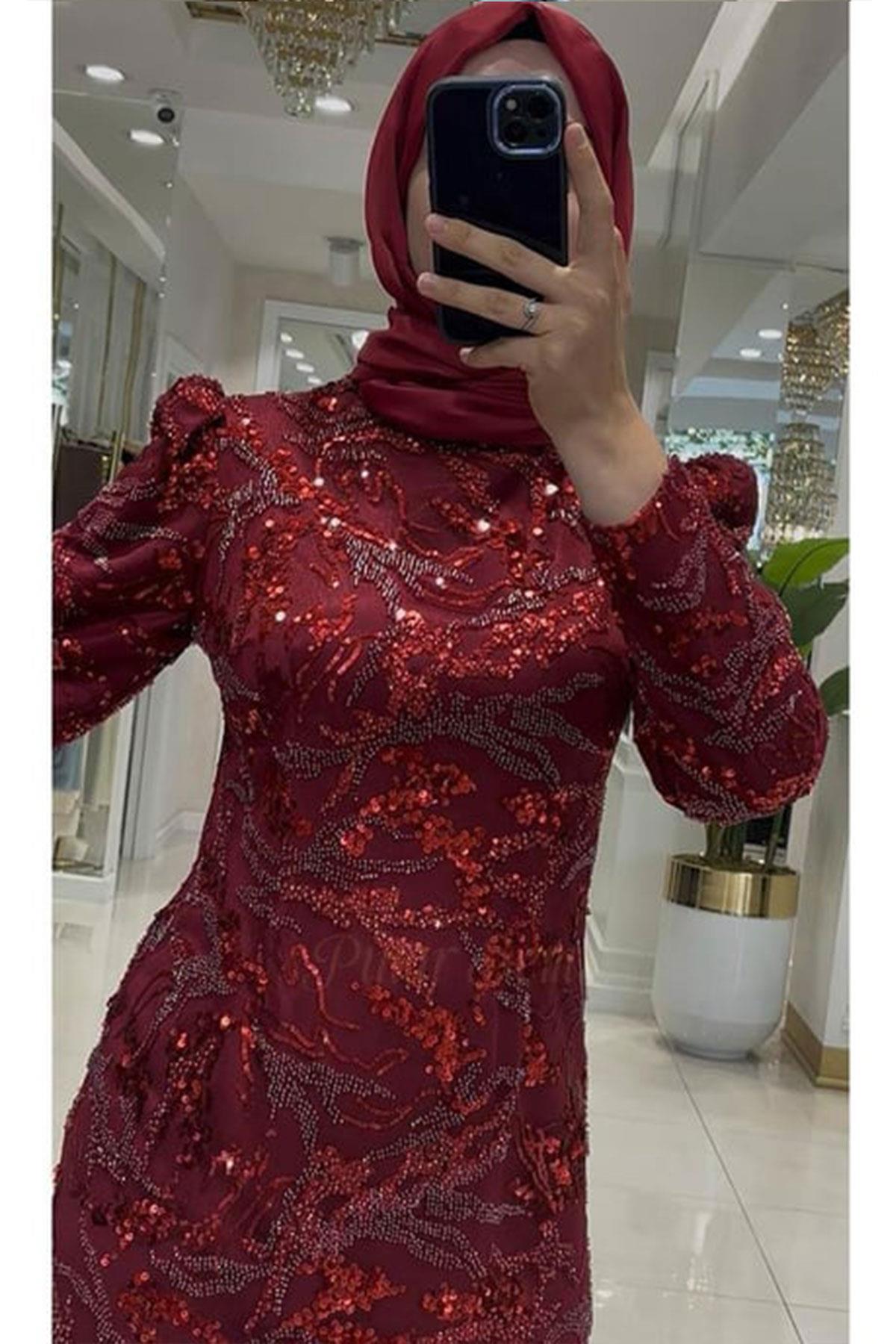 Semanur Abiye Bordo