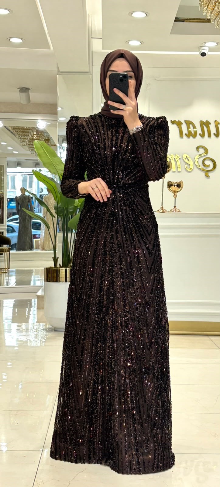 Tüzün Abiye Kahverengi