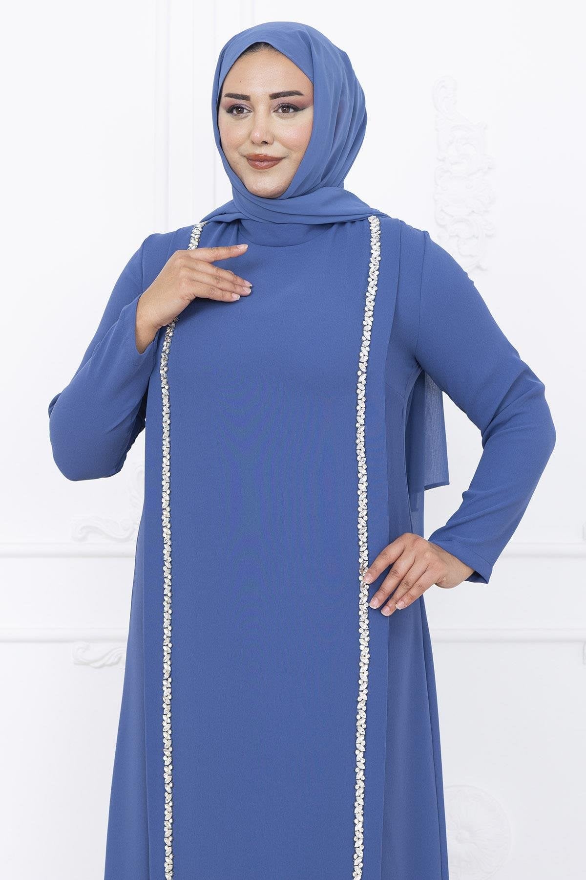 Yakut Abiye İndigo