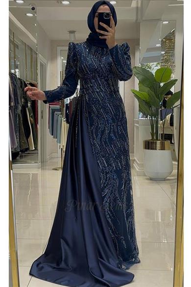 Akgün Abiye Lacivert