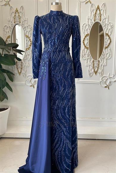 Akgün Abiye Lacivert