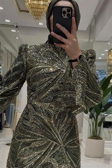 Aksu Abiye Ceviz Yeşili