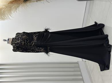 Anabel Abiye Siyah Gold