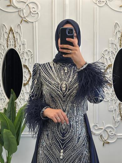 Ayperi Abiye Lacivert