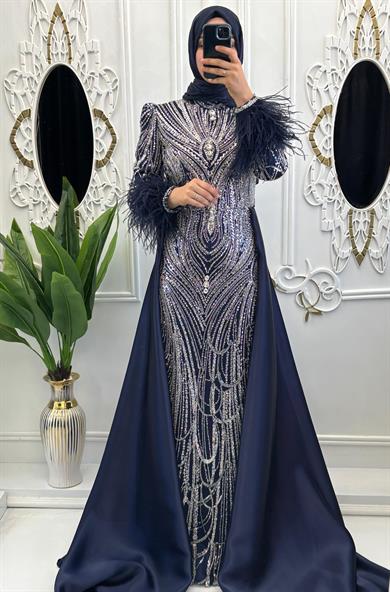 Ayperi Abiye Lacivert