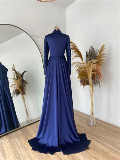 Berra Balık Abiye Lacivert