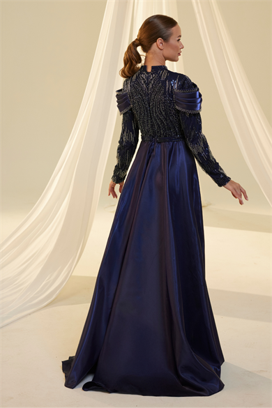 Ceylin Abiye Lacivert