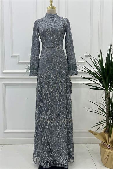 Çisil  Abiye Antrasit