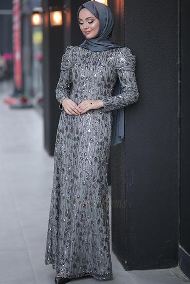 Damla Abiye Antrasit