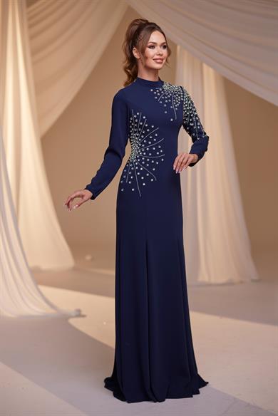 Defne Abiye Lacivert