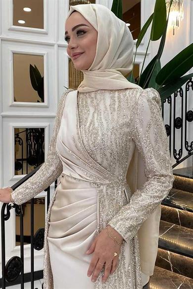 Dilara Abiye Gold